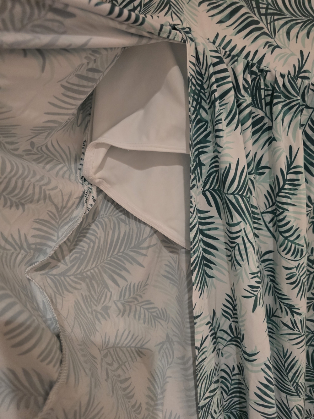 HALARA Aqua Leaf Split Maxi Skirt - Picture 8 of 8